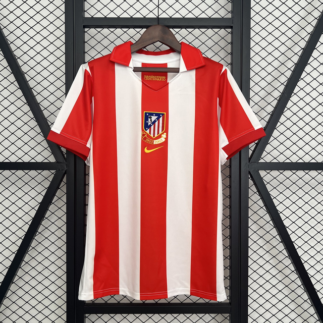 Camiseta Retro Atletico Madrid 03-04 Centenary Home Stadium