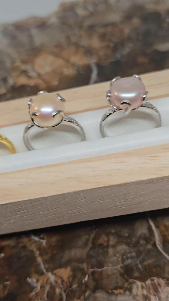 Bague Argent 925 et Perle de culture d'eau douce 