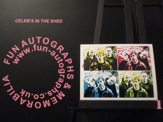 Chris Fosh Authentic Autographed 6x4.5 Pop Art Limited Edition (1)