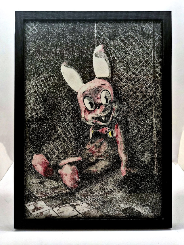 Cadre dessin - Silent Hill - Robbie