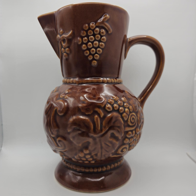 Grand pichet 1.5L décor grappe de raisin 