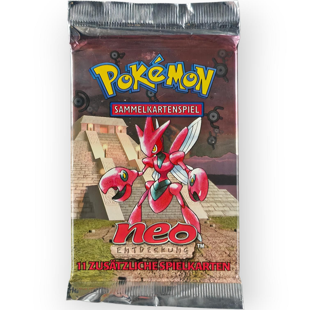 Pokémon Neo Entdeckung Booster – Scherox Artwork – Deutsch