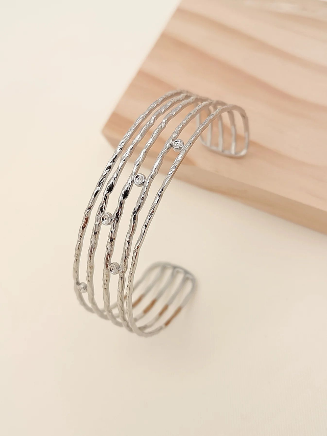 Bracelet Jonc Lignes