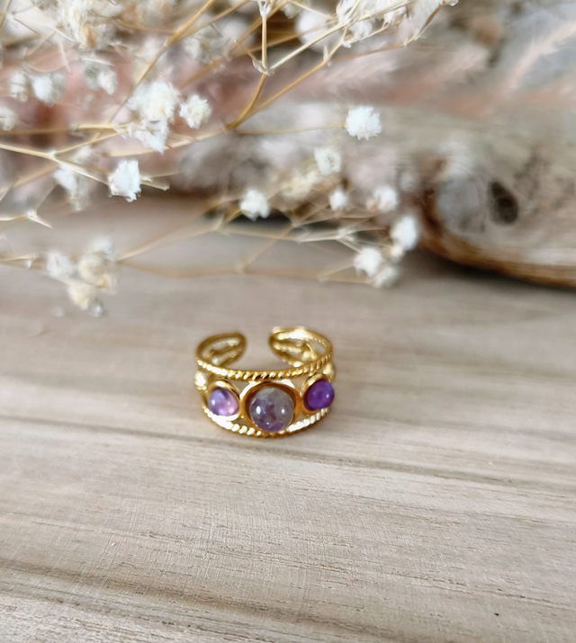 Bague Astrale Améthyste