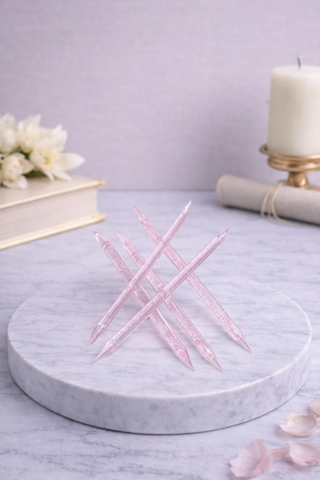 Bâtonnets rose solide x5