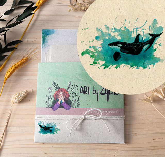Briefpapier - Orca No.3