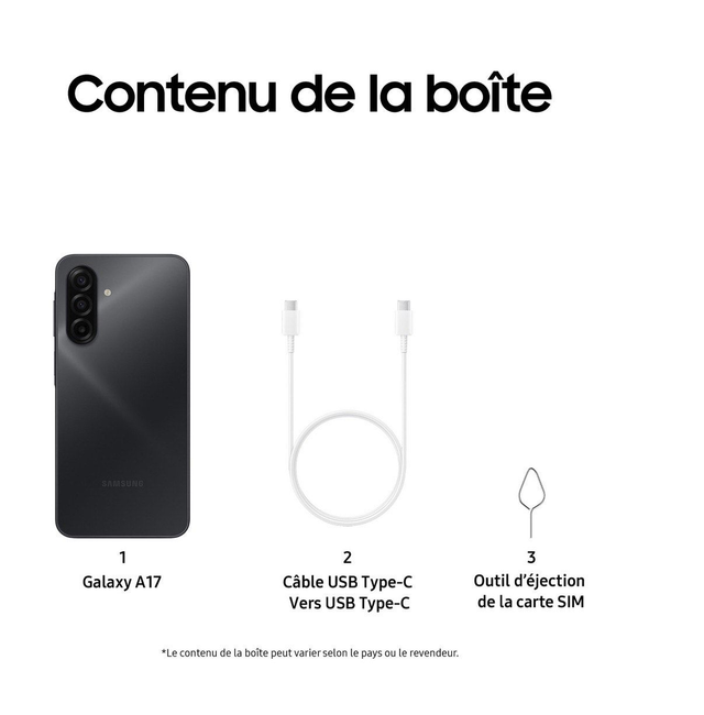 Samsung Galaxy A17 – 128 Go