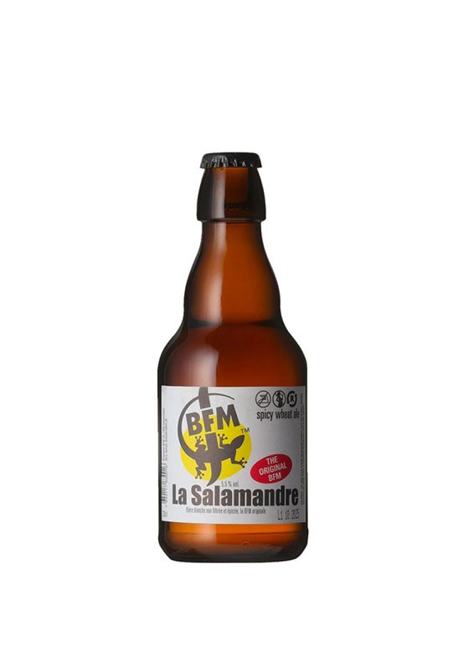 La Salamandre 33cl 5,5% vol., bouteille à capsule