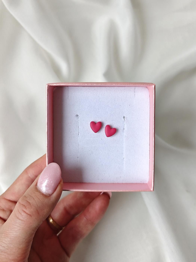 Valentinova kolekcija Roza - mini roza srce s sijajem