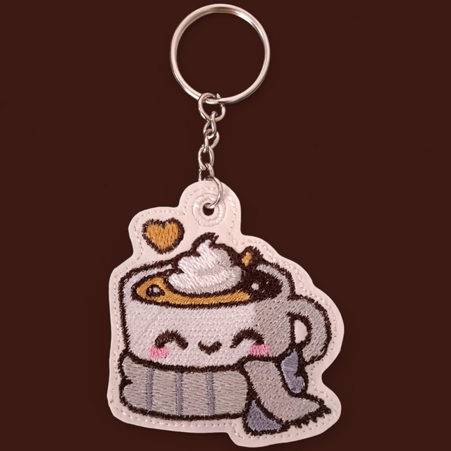 A LA UNE ! - Porte clé Chocolat chaud 
