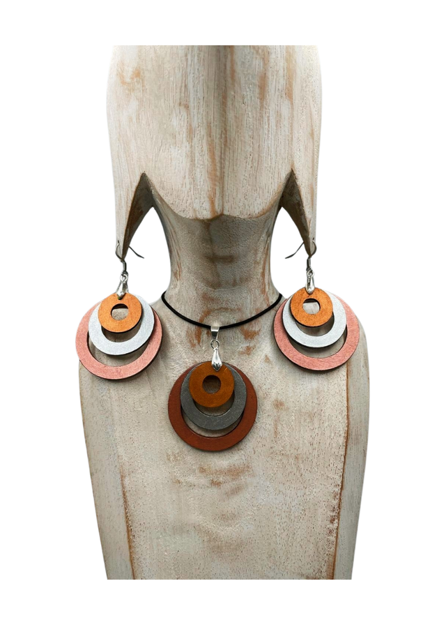 Parure TRI-CIRCLE C/A/R