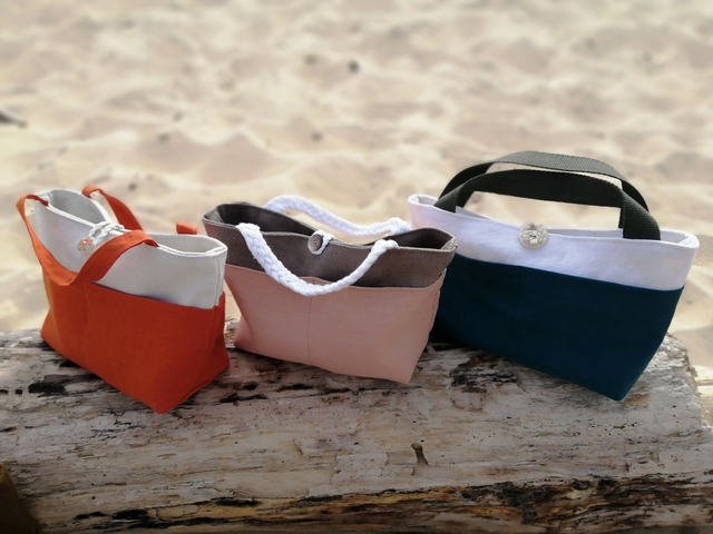 Organisateur de sac en lin recyclé