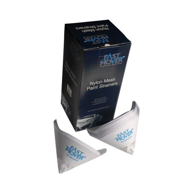 Paper Paint Strainer With Nylon Mesh 125Micron Mesh 250 Strainers Per Dispenser Box