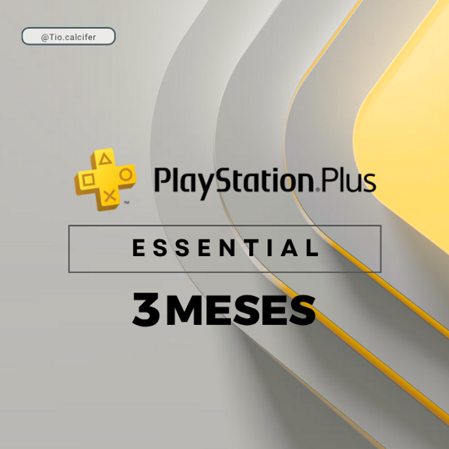 PS Plus Essential 3 meses