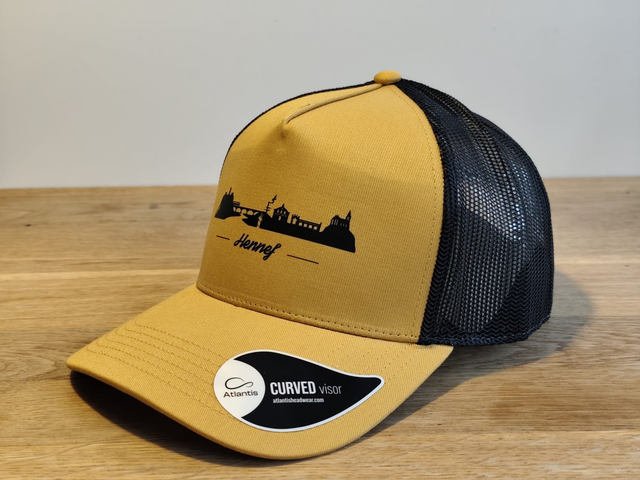 Kappe - Rapper Cotton Cap - Hennef Stadtsilhouette