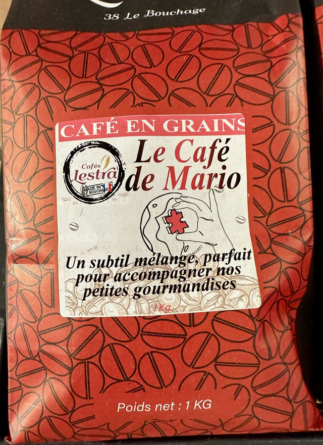 Café de Mario 1kg- Traditionnel ou Corsé