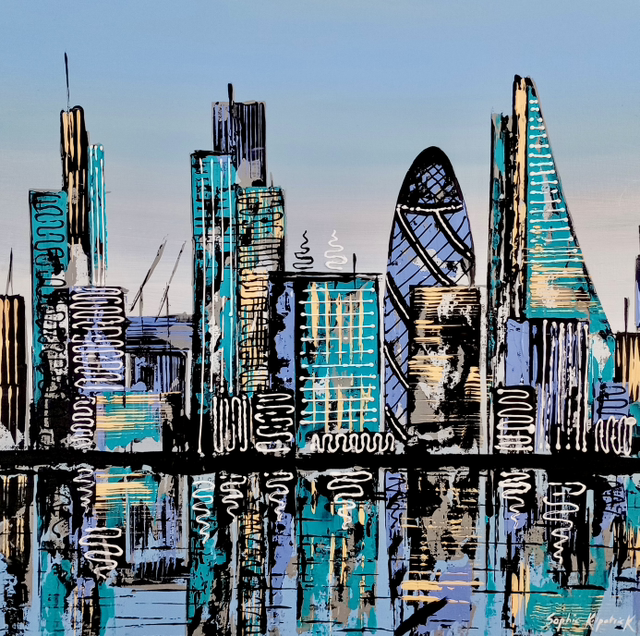 ‘Summer Skyline’ Original Painting