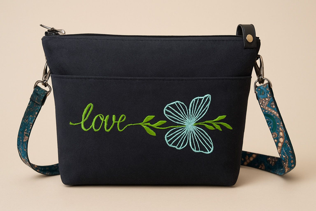 Denim Love Crossbody
