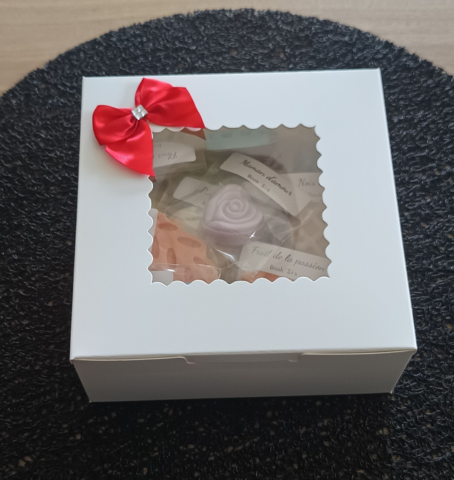 Boîte cadeau 30 fondants parfumés
