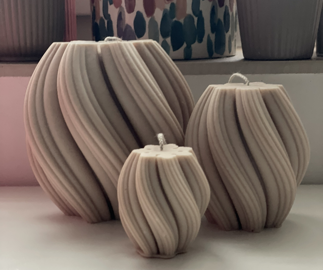 Swirl Kerzen