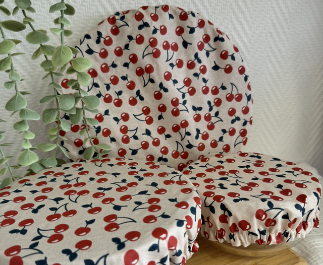 Couvre Bol lot de 3 (S + M + L)