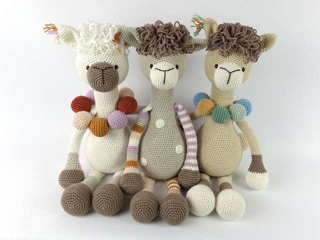 Knuffel Alpaca Anouk 