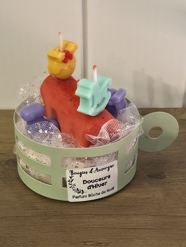 Douceur d&#039;hiver parfum Bûche de Noël