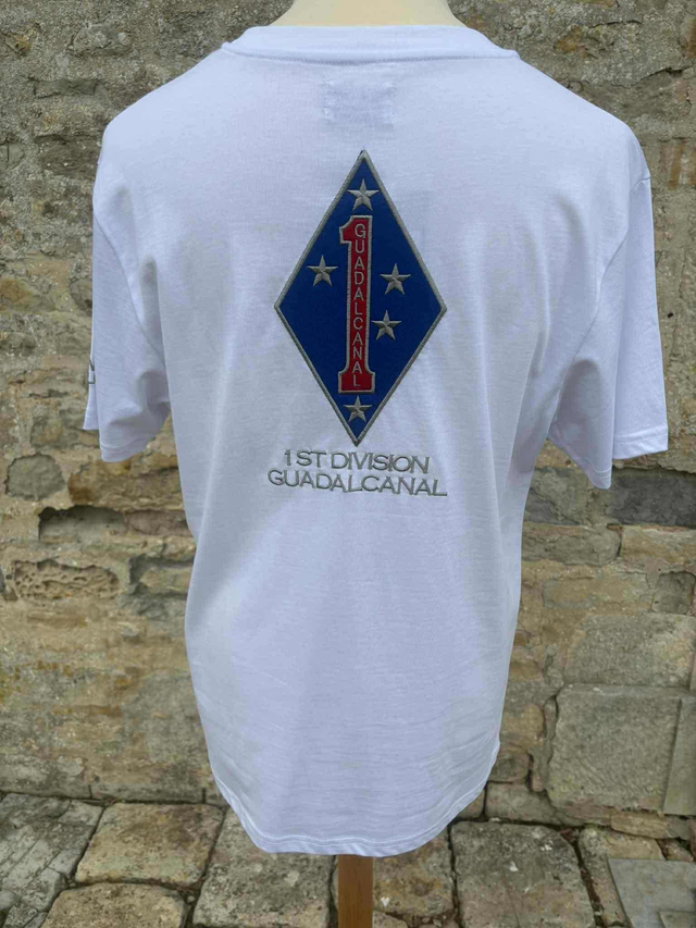 T-Shirt USMC Blanc 