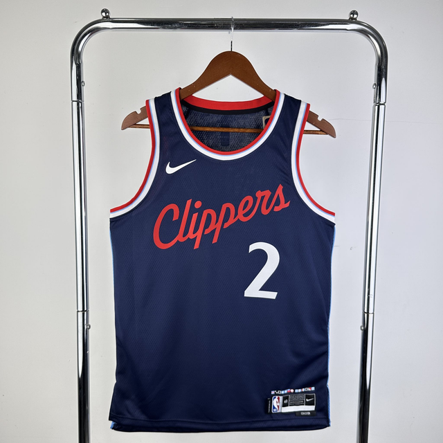 Camiseta NBA Los Angeles Clippers 2ª (Leonardo #02) 24-25