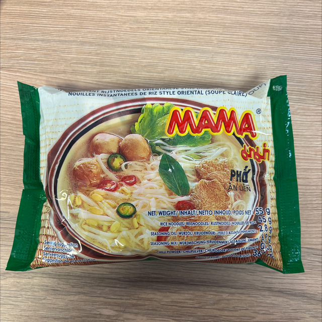 Chand clear soup มาม่าน้ำใส