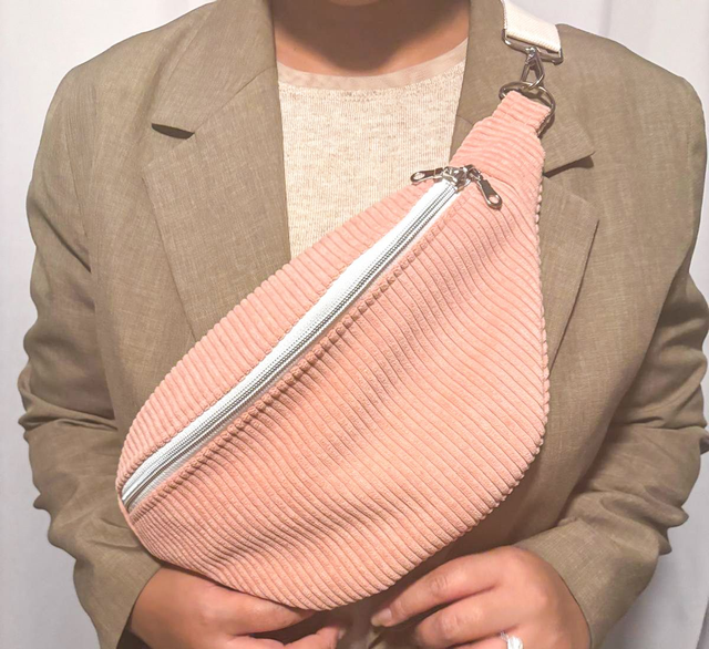 Sac banane bois de Rose