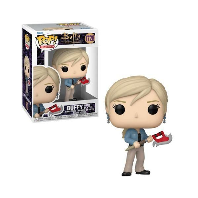 Buffy with scythe Buffy the vampire slayer 1728