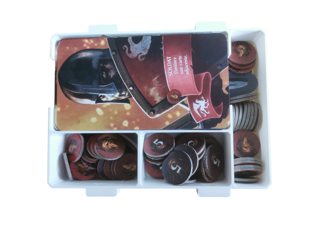 Oriflamme - Aménagement compatible boite de rangement