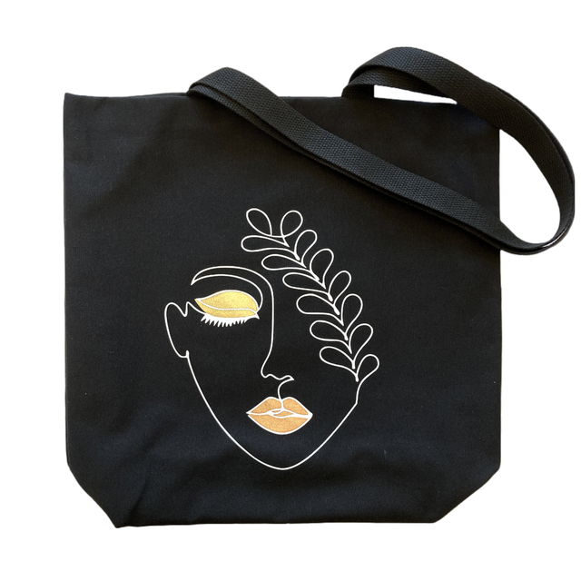Tote bag Visage