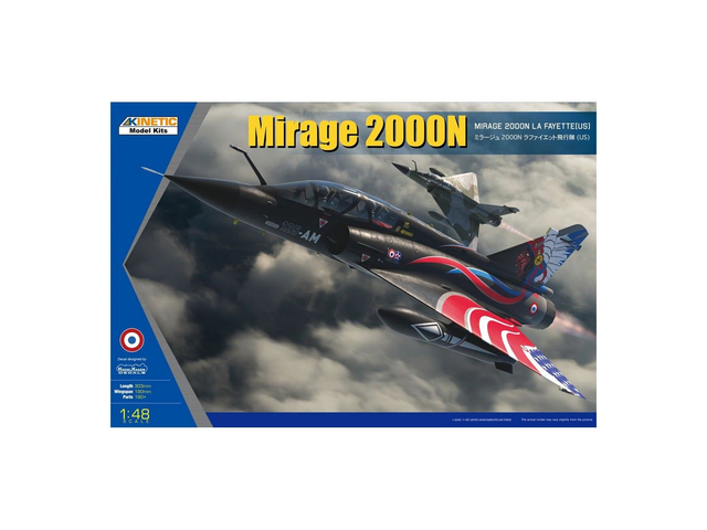 Mirage 2000N La Fayette (US) Kinetic 48124 1/48