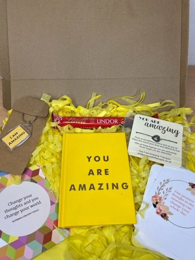 Unique give Feel Amazing gift box