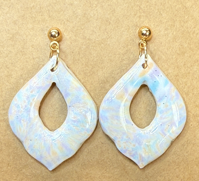 Boucles d’oreilles Melodie Sucre d’Orge dorée