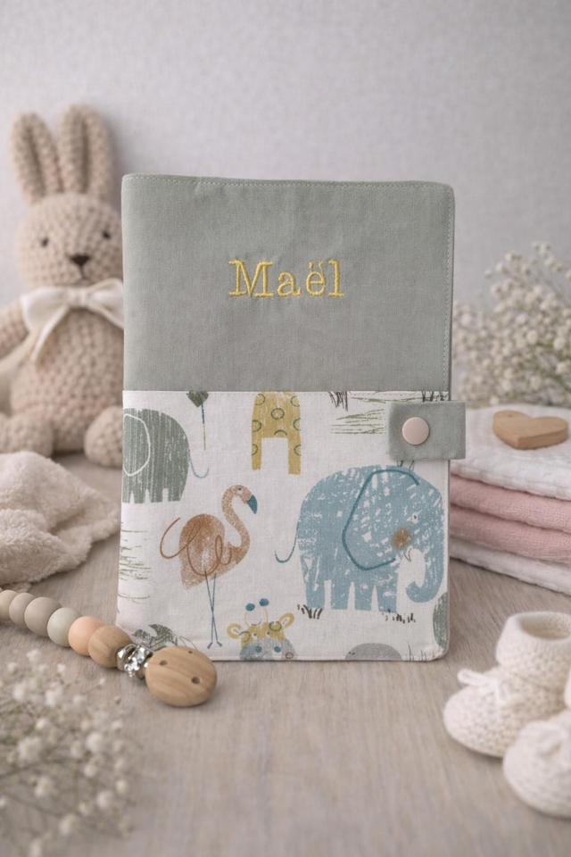 Protège carnet de santé personnalisé 