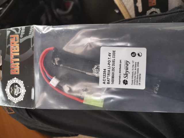 Duel Code Lipo 7.4v 1400mah 