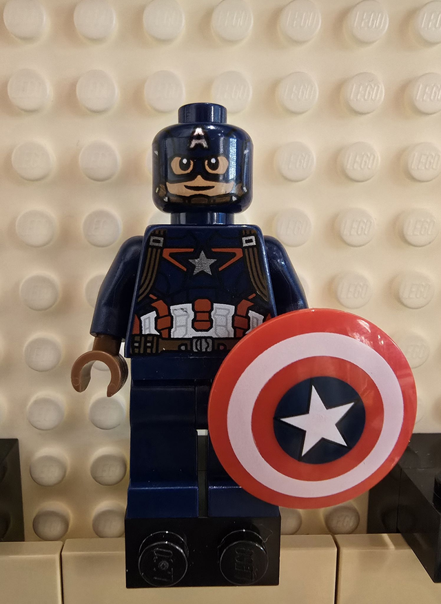 LEGO sh0177 Captain America mit Schild Minifigur