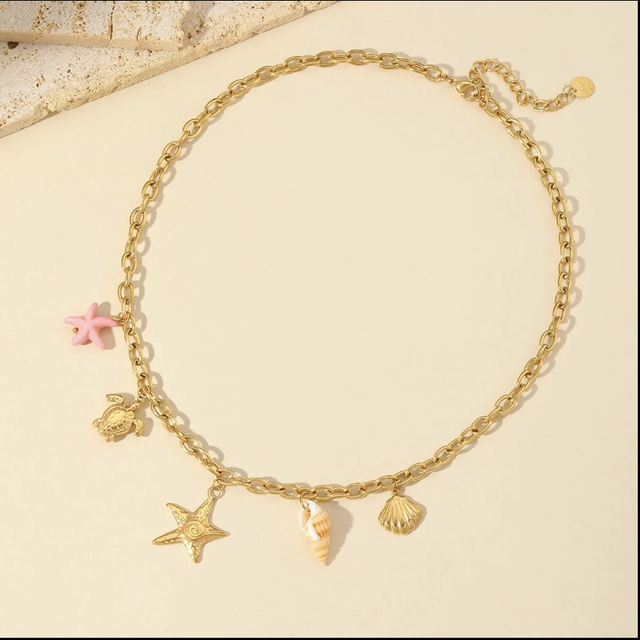 Collier breloques Iliana 