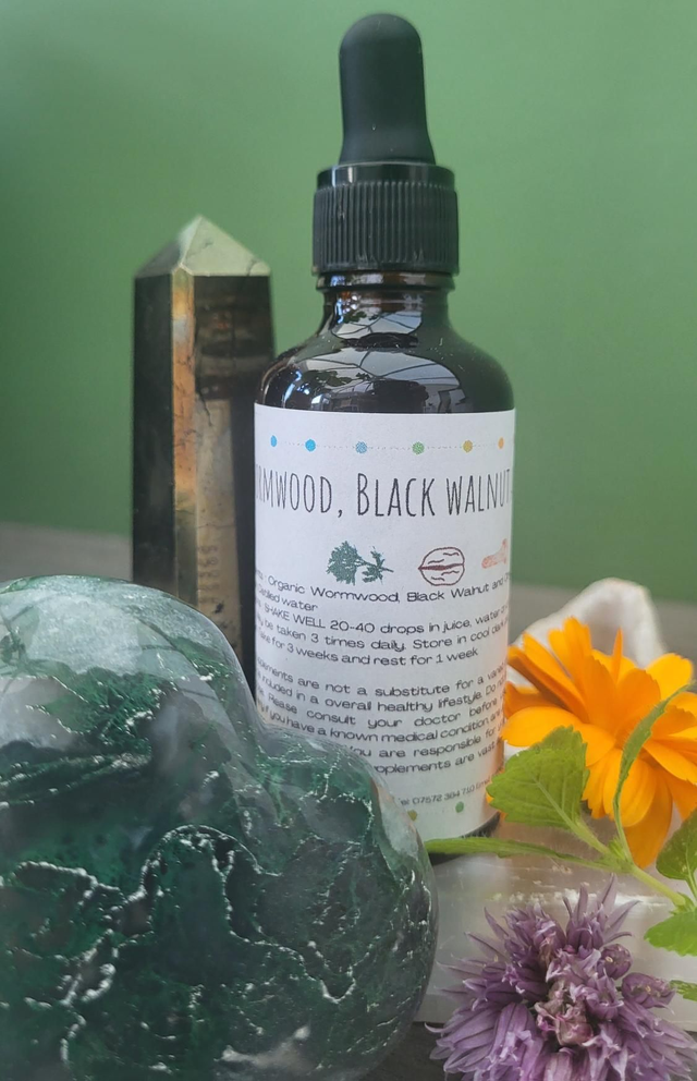 Wormwood, Black Walnut and Clove tincture 50ml