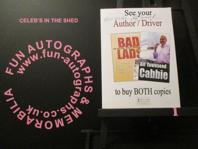 Alf Townsend 'See You Author / Drive To Buy Both Copies' Authentic Autographed Flyer (1)