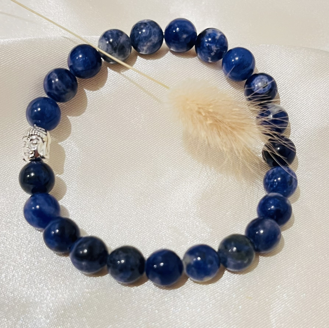 Sodalite du Brésil - Qualité A - Concentration - Mémoire - Paix intérieure 