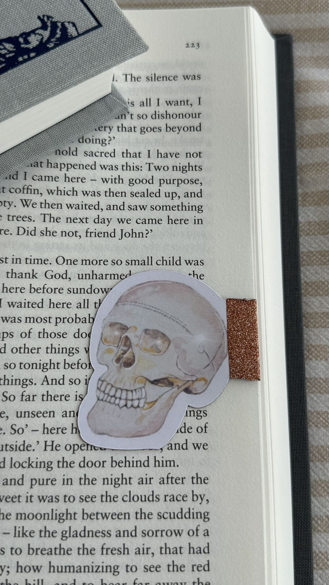 Marque-page magnétique simple, Collection Halloween Town, La relique