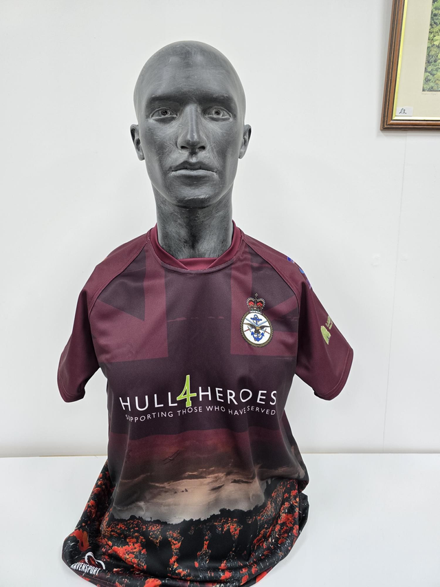 Burgundy Rugby Shirt