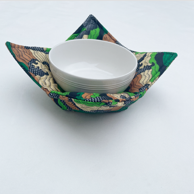 African Fabric Bowl Cosy”