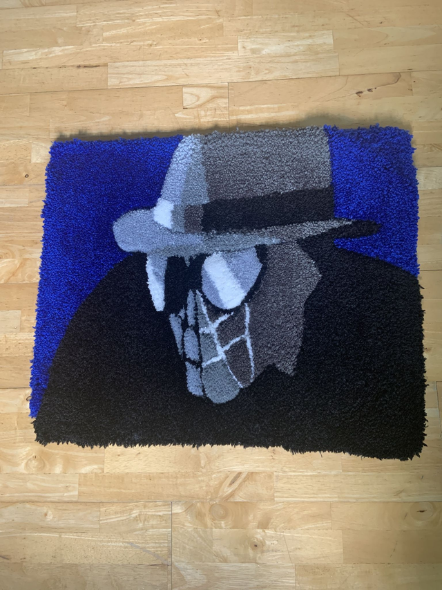 Spider-Noir rug