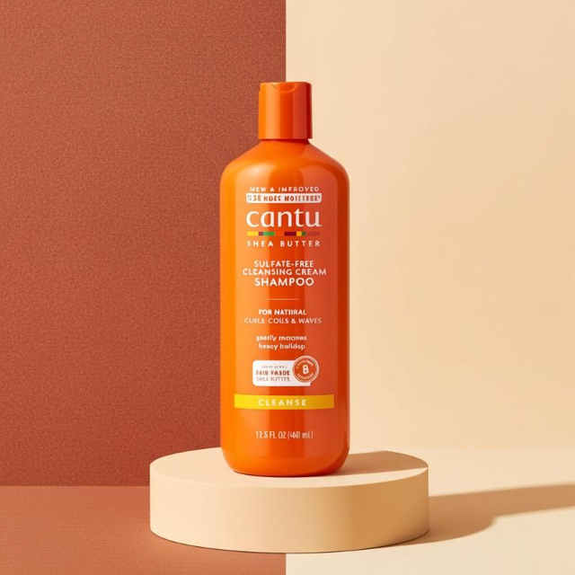 Cantu Shea Butter for Natural Hair Cleansing Cream Shampoo – 13.5oz | Natural Haircare & Hydration