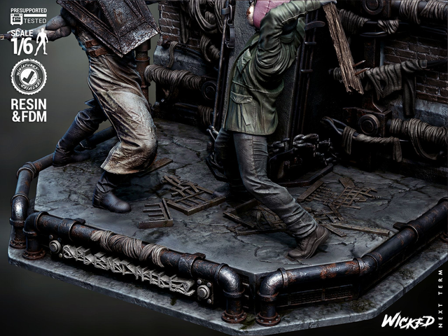 DIORAMA SILENT HILL 2 série Gaming